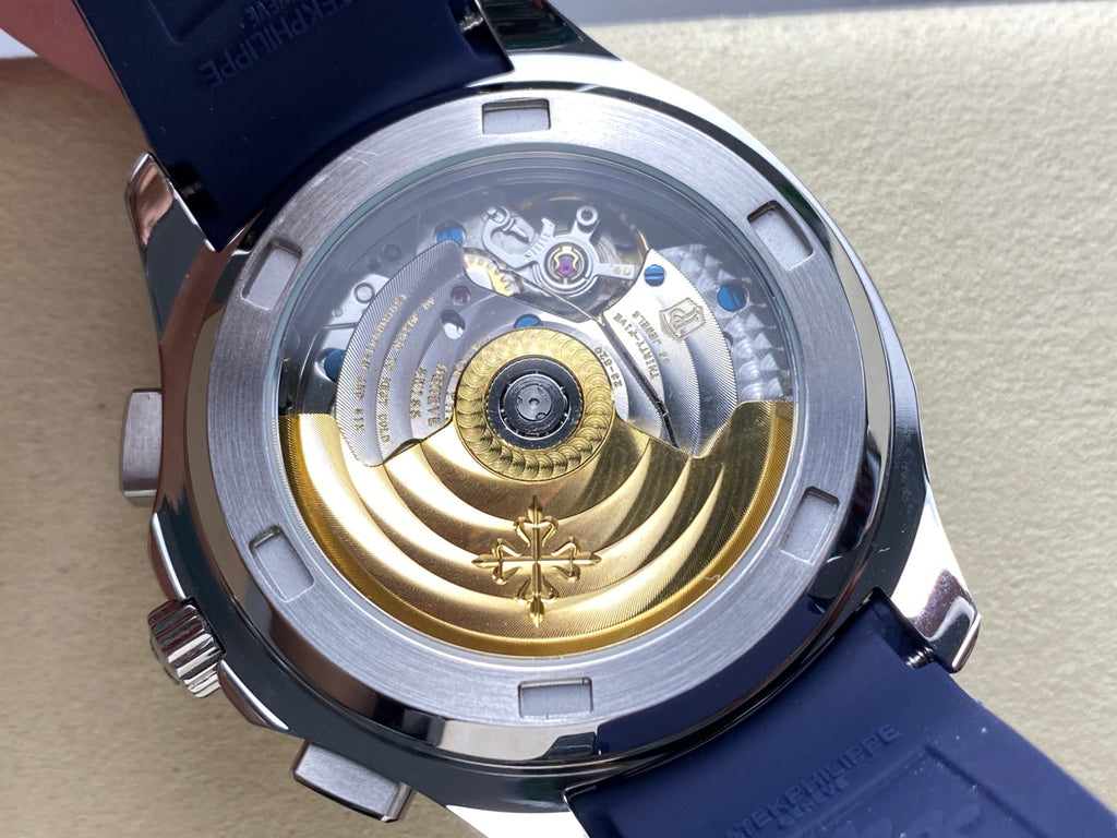 Philippe Aquanaut 5968G Chronograph Blue Dial Best Replica 42.2mm
