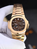 Philippe Nautilus 5712/1R Chocolate Dial Rose Gold Best Replica PPF V3 40mm