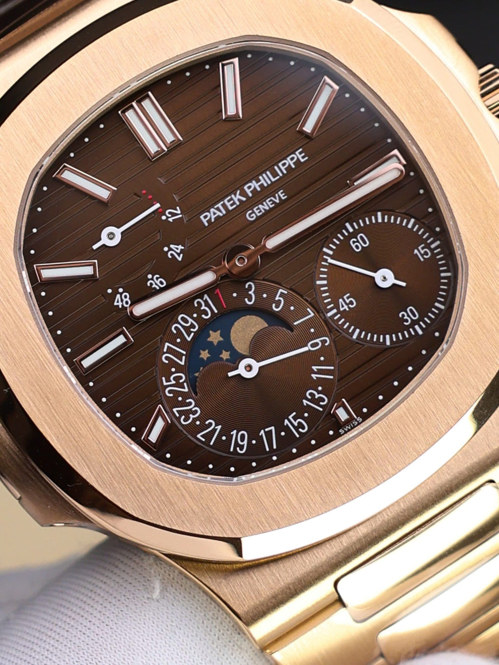 Philippe Nautilus 5712/1R Chocolate Dial Rose Gold Best Replica PPF V3 40mm