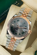 Datejust 126331 Two Tone 10K Rose Gold Wrapped Wimbledon Dial Jubilee 1:1 Replica GMF 36mm
