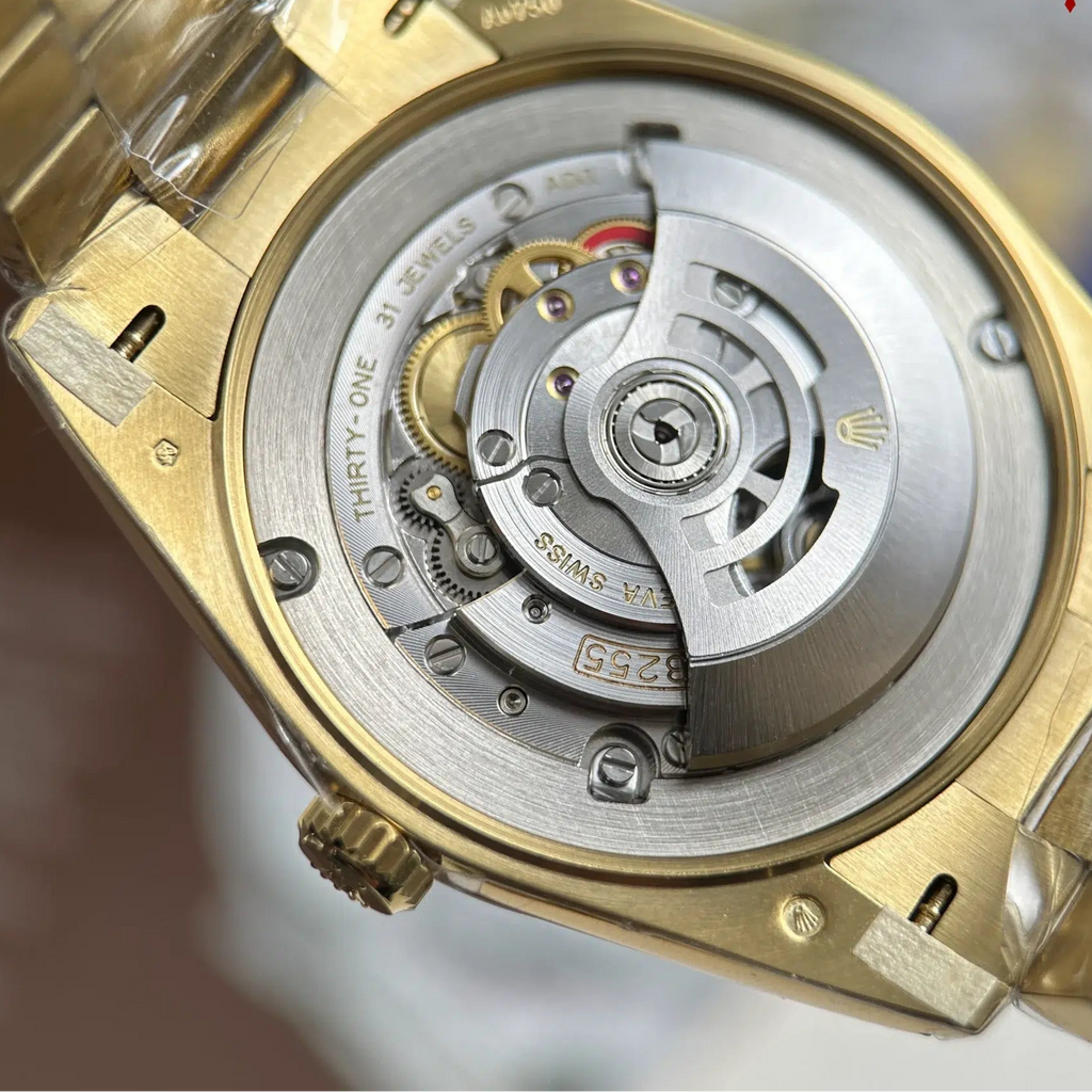 Day-Date 228238-0061 Yellow Gold Green Roman Dial 1:1 Top Quality Replica 210g RC Factory 40mm