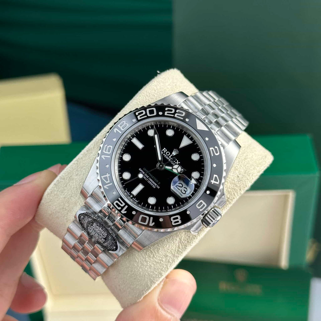 GMT-Master II 116710LN Black Dial Jubilee Replica Clean Factory 40mm