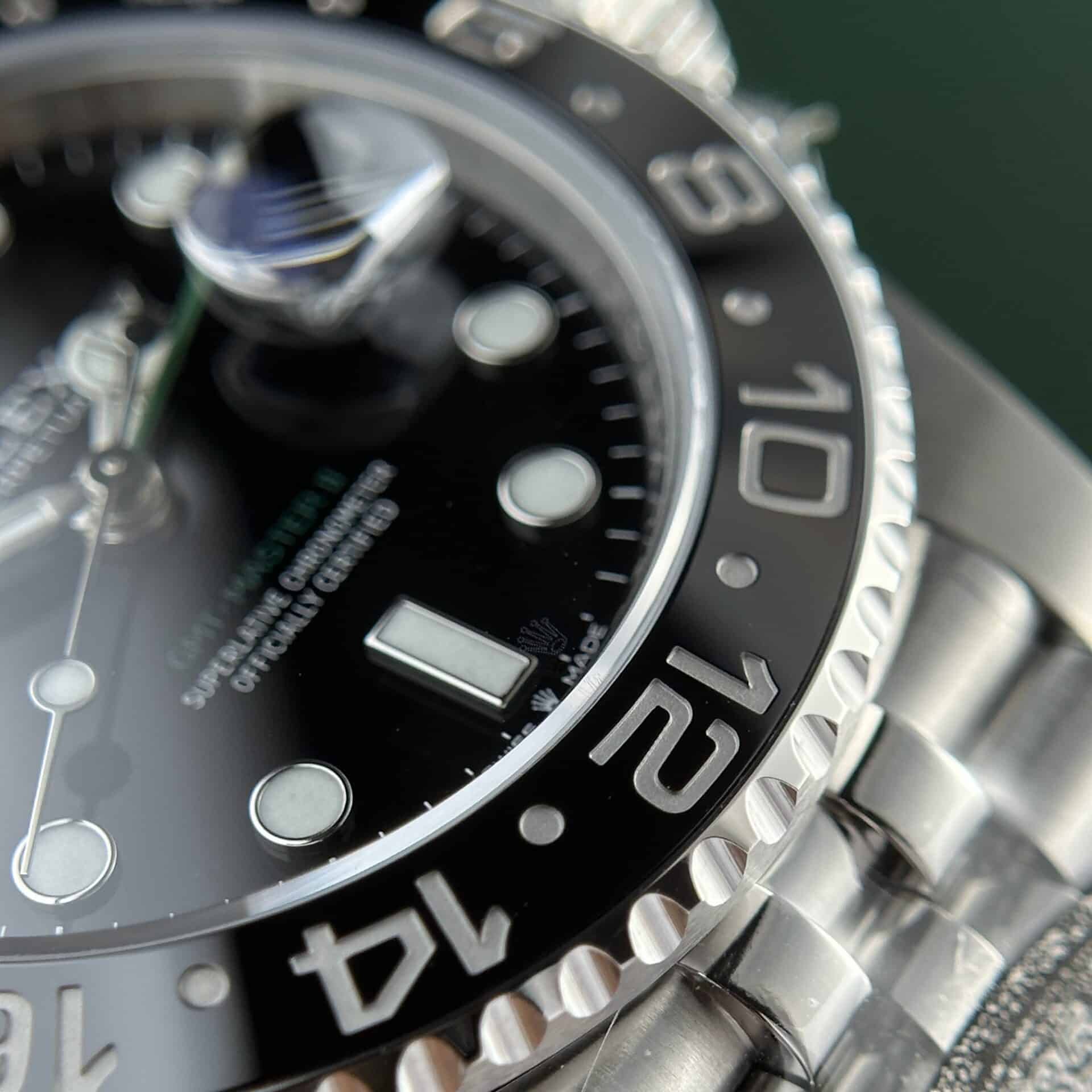 GMT-Master II 116710LN Black Dial Jubilee Replica Clean Factory 40mm