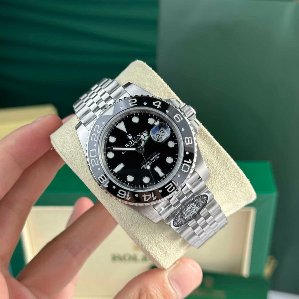GMT-Master II 116710LN Black Dial Jubilee Replica Clean Factory 40mm