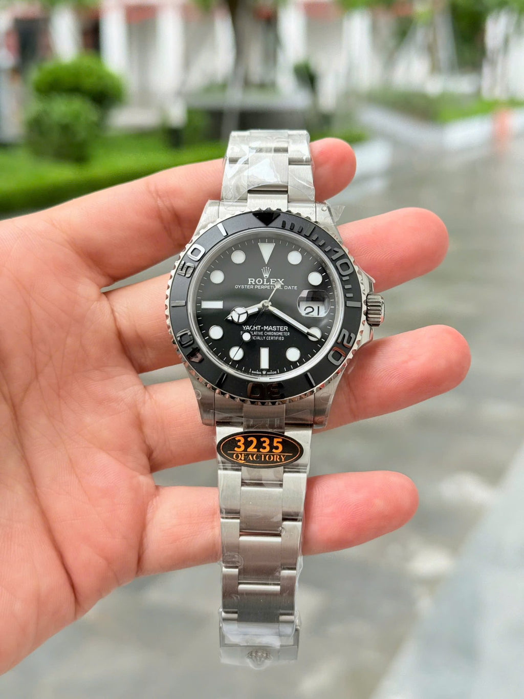 Yacht-Master Titanium RLX 226627 Black Dial 1:1 Best Replica Q Factory
