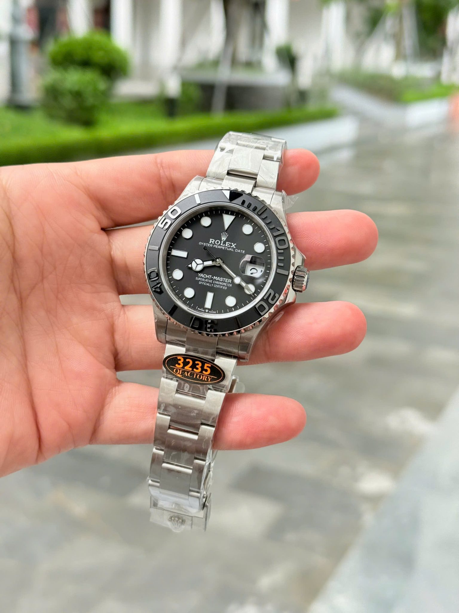 Yacht-Master Titanium RLX 226627 Black Dial 1:1 Best Replica Q Factory