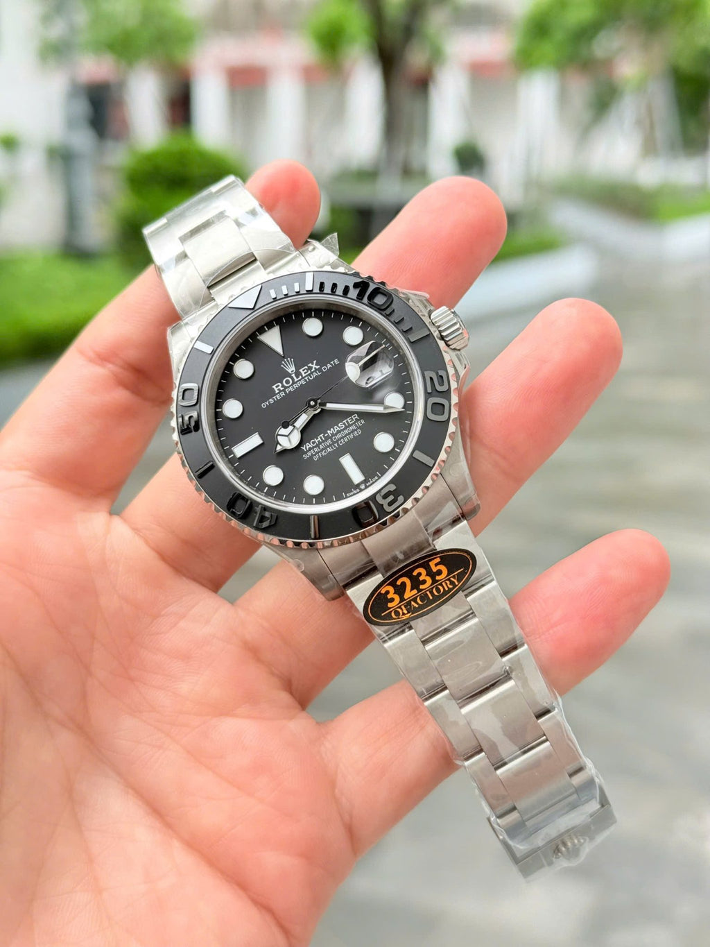 Yacht-Master Titanium RLX 226627 Black Dial 1:1 Best Replica Q Factory