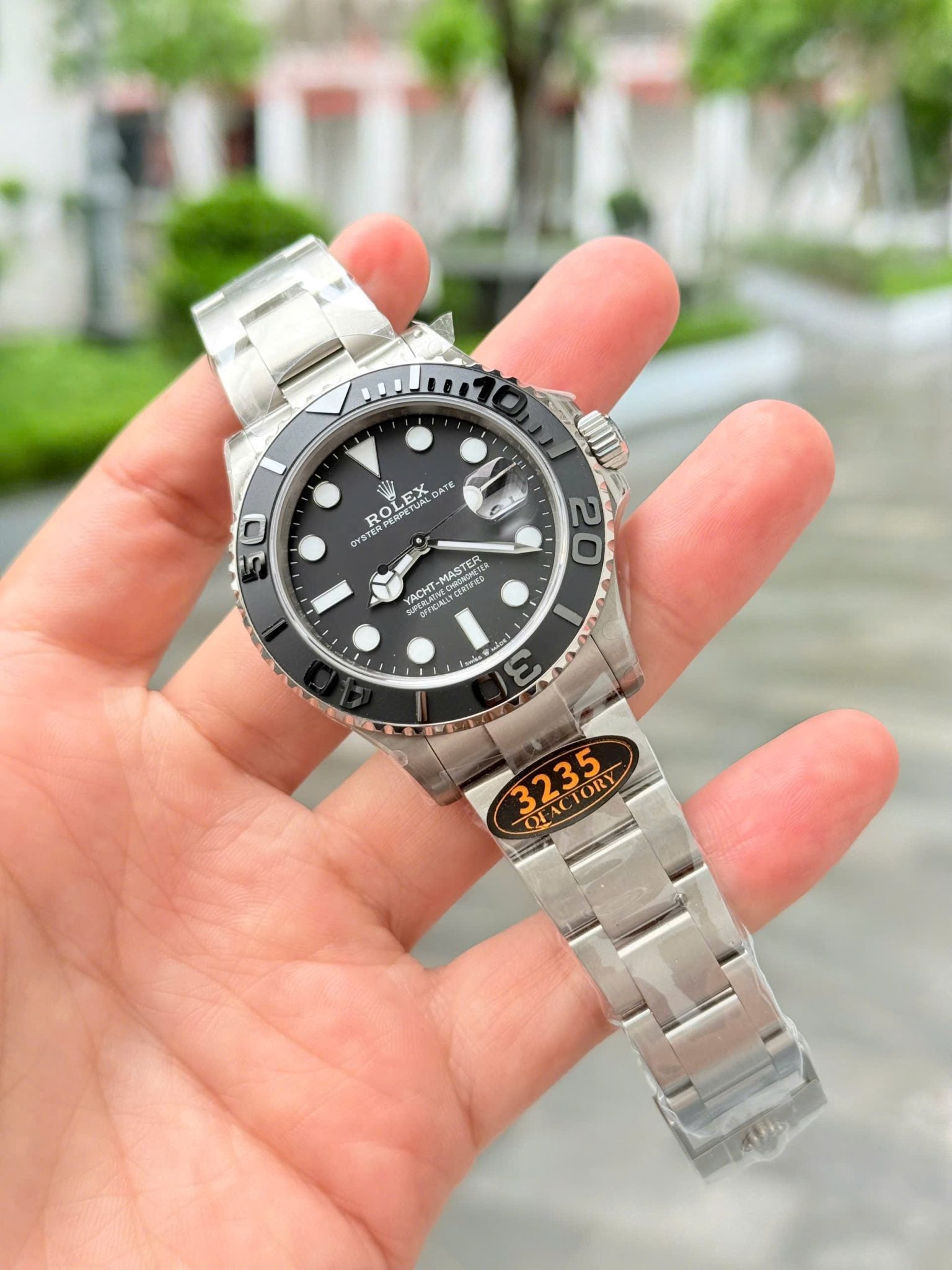 Yacht-Master Titanium RLX 226627 Black Dial 1:1 Best Replica Q Factory