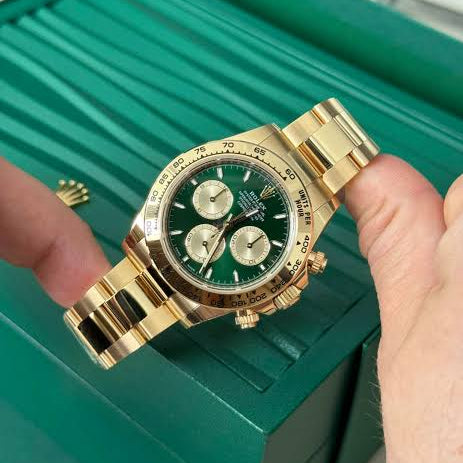 Daytona John Mayer 2.0 Gold Automatic Swiss Superclone 4130