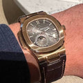 Philippe Nautilus 5712/R Leather Strap Rose Gold Swiss Superclone