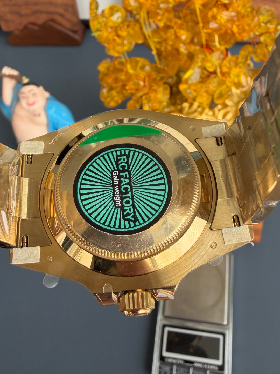 Submariner Date 126618LB Yellow Gold Blue Dial Super Clone Gained Weight 229g RCF 41mm