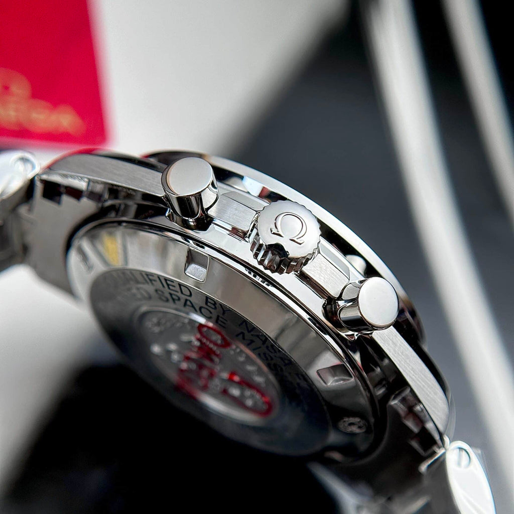 Omega Speedmaster Moonwatch Chronograph Black Dial Swiss Replica 42mm
