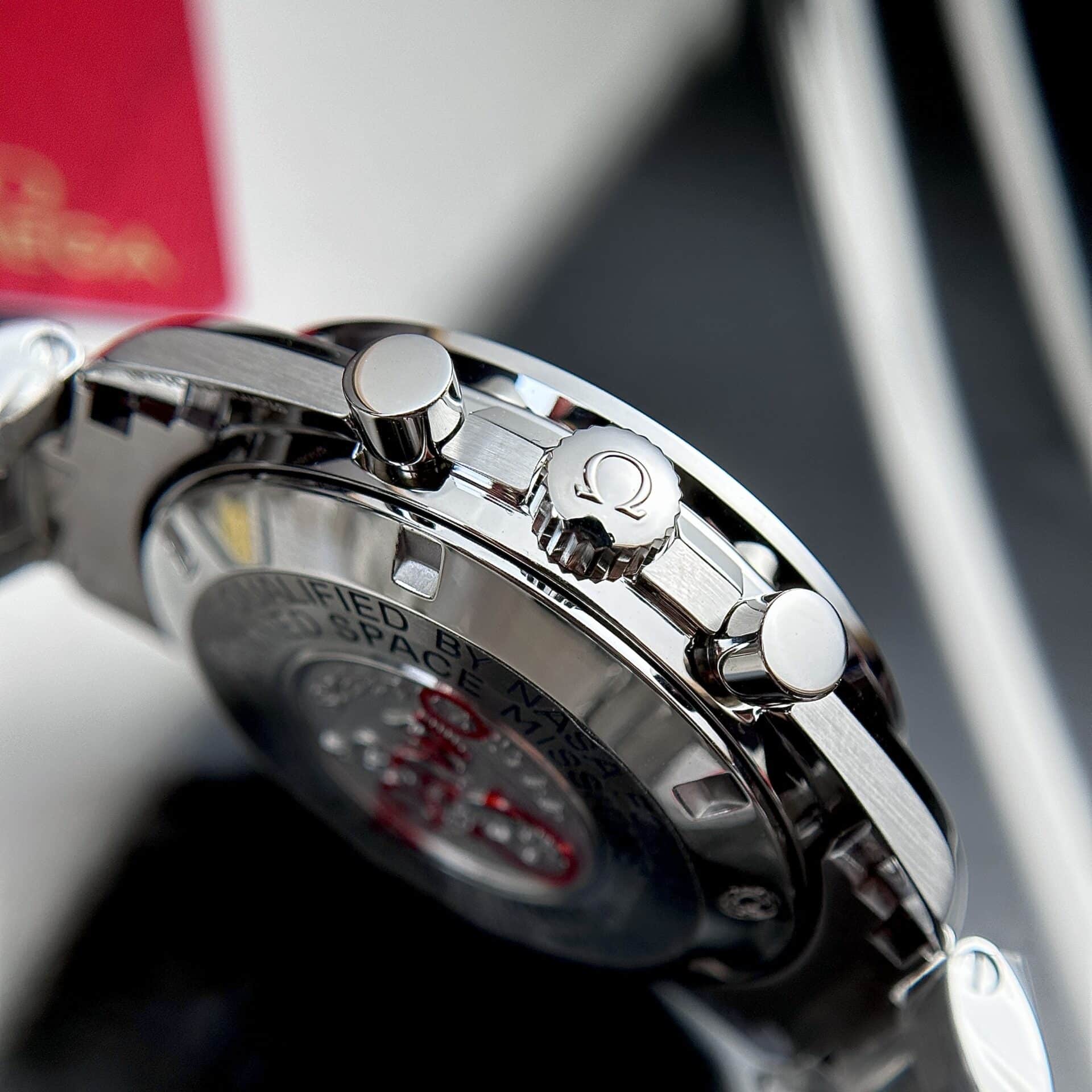 Omega Speedmaster Moonwatch Chronograph Black Dial Swiss Replica 42mm