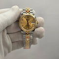 Datejust 31mm Lady Champagne Diamond dial Two tone Steel & Gold Swiss Superclone