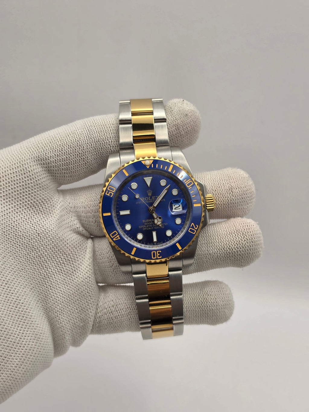 Submariner Bluesy Steel & gold Blue Dial AAA Automatic Miyota