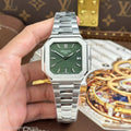 Philippe Cubitus 5821/1A-001 Olive Green Dial 1:1 Best Replica APW 45mm