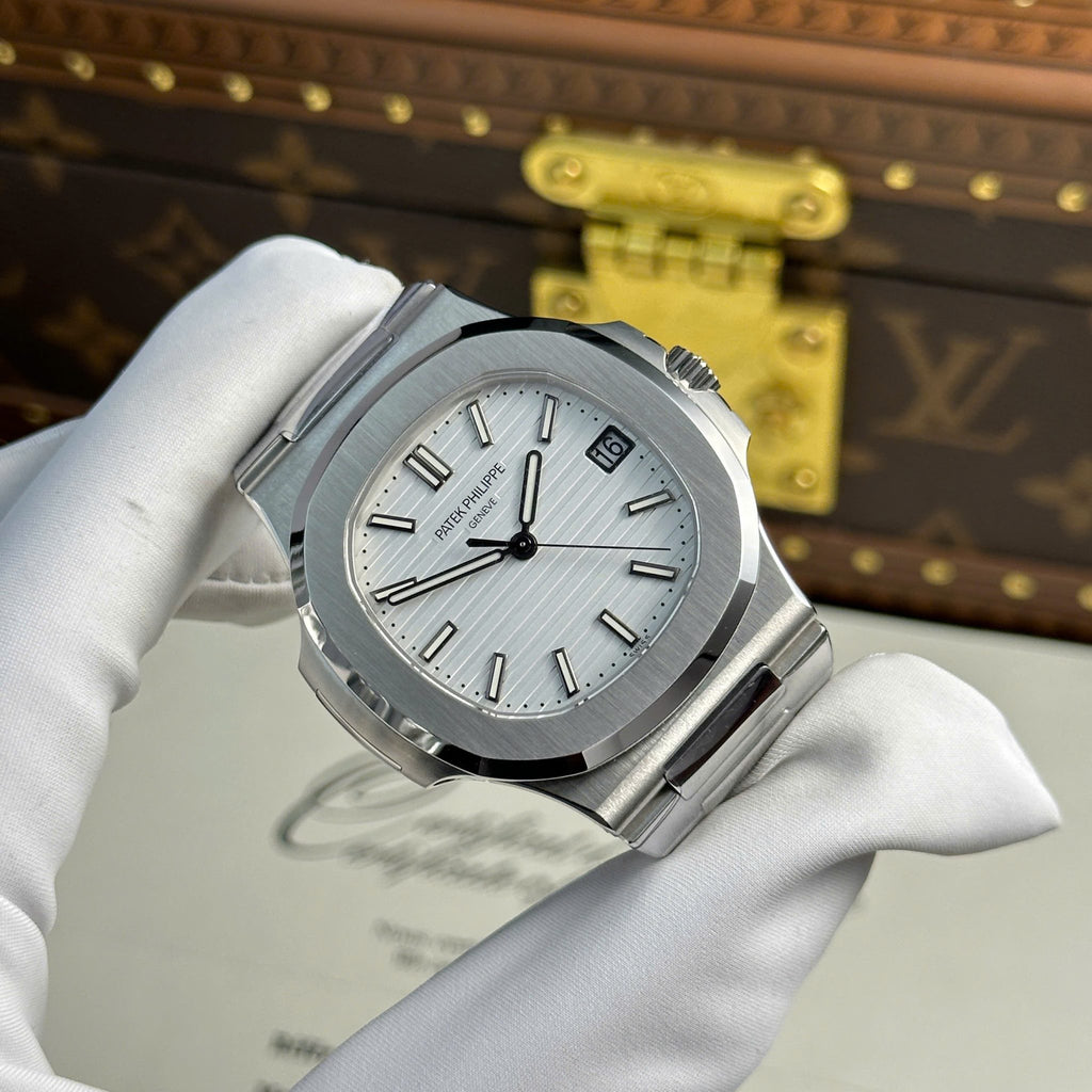 PP Nautilus 5711/1A-011 White Dial Modified Version 1:1 Super Clone 40mm