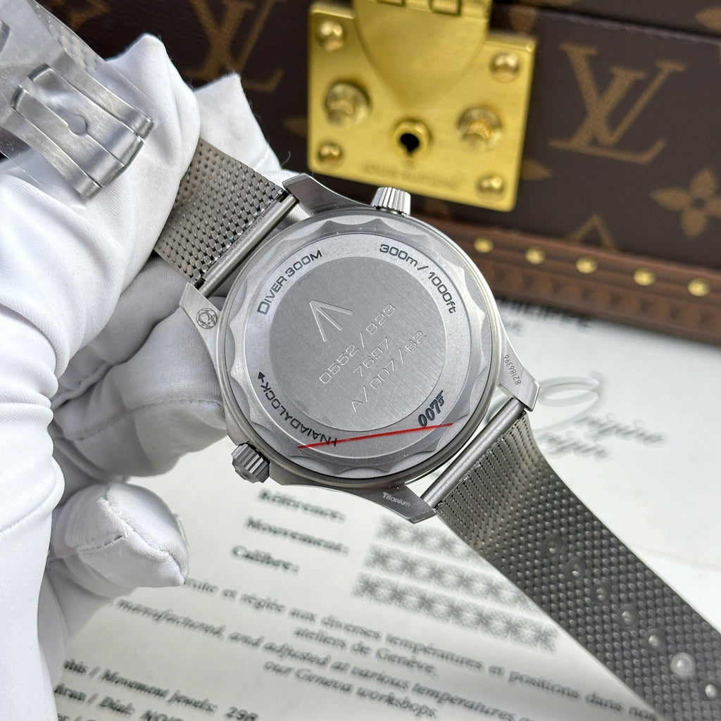 Omega Seamaster James Bond 007 No Time To Die Titanium Best Replica VSF 42mm