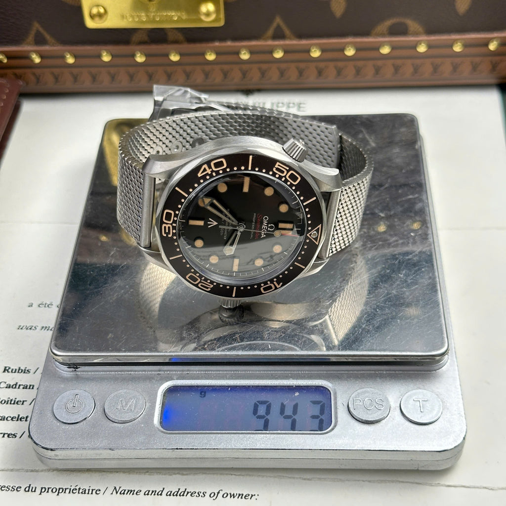 Omega Seamaster James Bond 007 No Time To Die Titanium Best Replica VSF 42mm