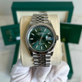 Datejust 36 Fluted Bezel Jubilee Bracelet Mint Green Dial Swiss Auromatic DD3235