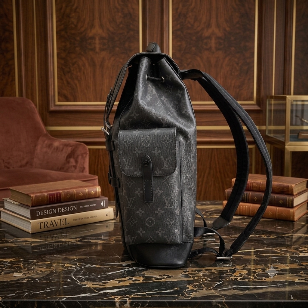 LV Christopher MM Backpack Monogram Eclipse Canvas M45419 / M28633 SUPER COPY