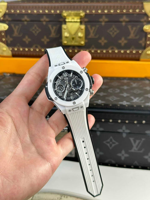 Big Bang Unico White Ceramic Best Replica BBF 42mm