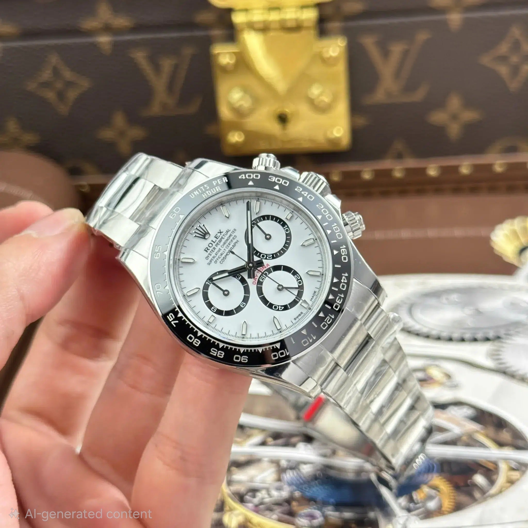Daytona Panda 126500LN White Dial Super Clone VS Factory 40mm