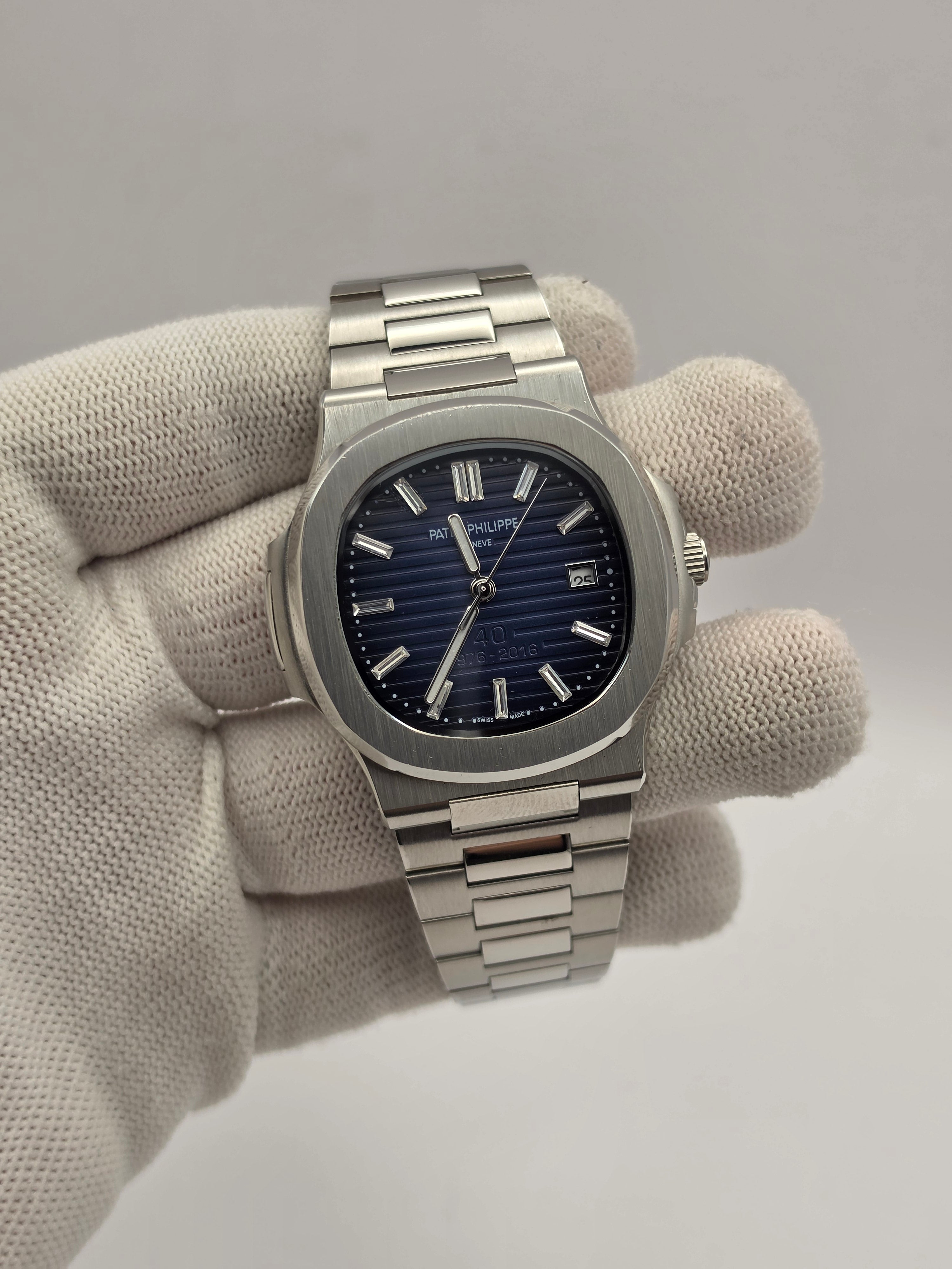 PP NAUTILUS STAINLESS STEEL 50th Anniversary AAA Miyota Movement Automatic